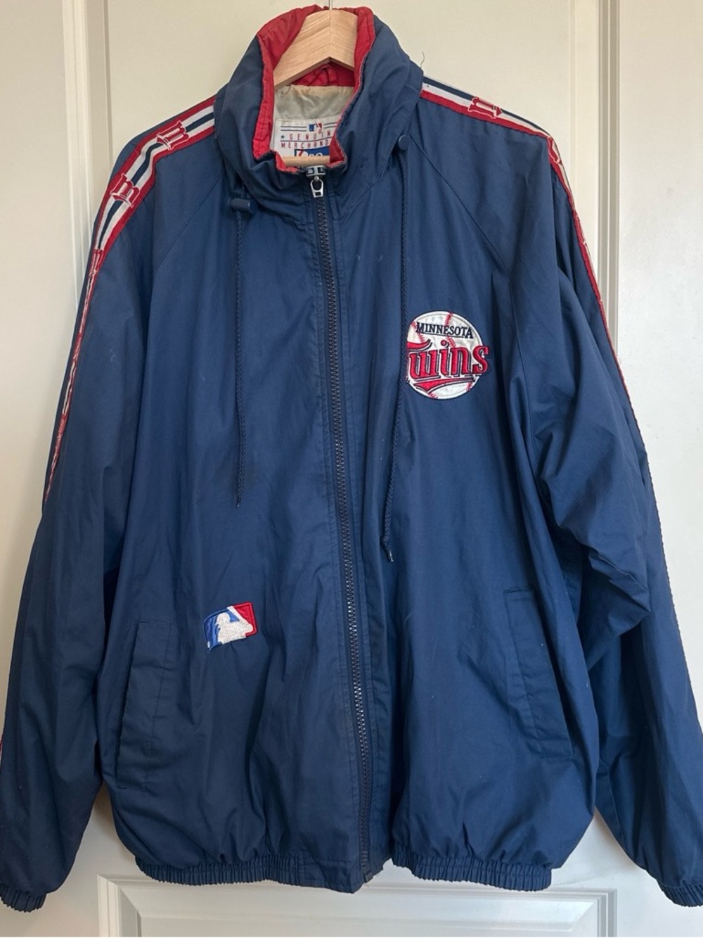 Vintage Pro Player Minnesota Twins Windbreaker Jacket XXL